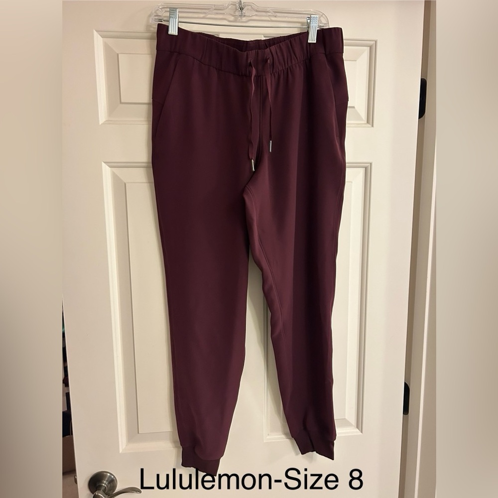 Lululemon Maroon Athletic Leggings